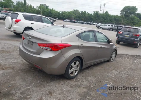 2011 Hyundai Elantra Gls z USA, uszkodzony, nr VIN 5NPDH4AE7BH003625